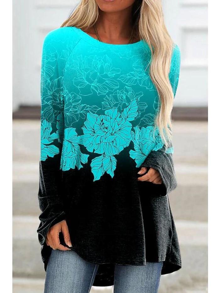 Women Half Sleeve V-neck Solid Color Dress