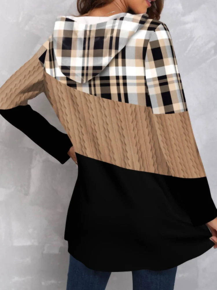 Women Half Sleeve V-neck Solid Color Dress