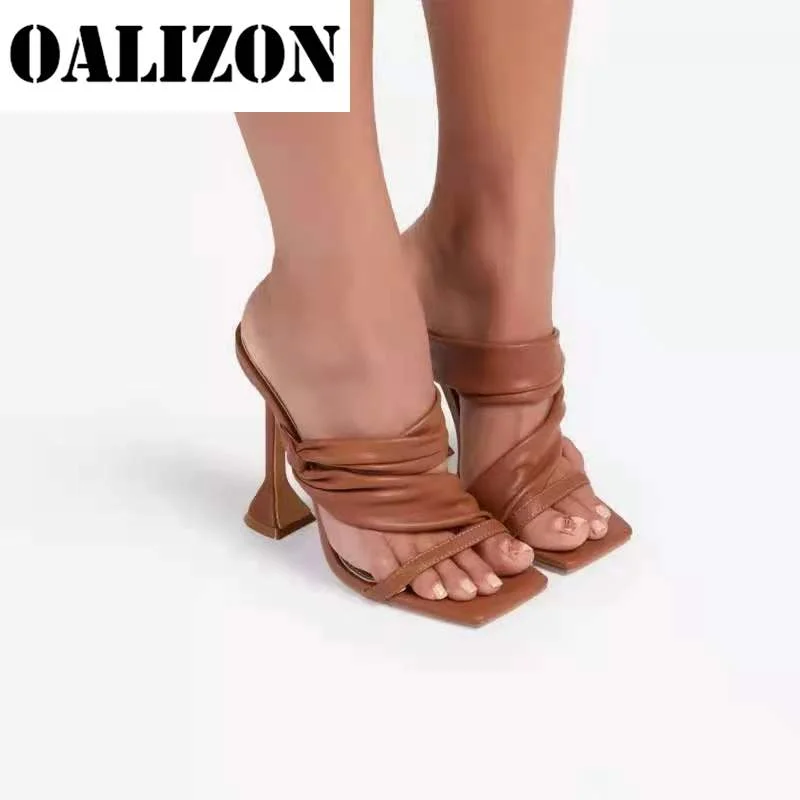 Lady Fashion Style Women Summer Flip Flops Pumps Stilettos High Heels Sandal Slippers Shoes Woman Female Open Toe Slippers Shoes