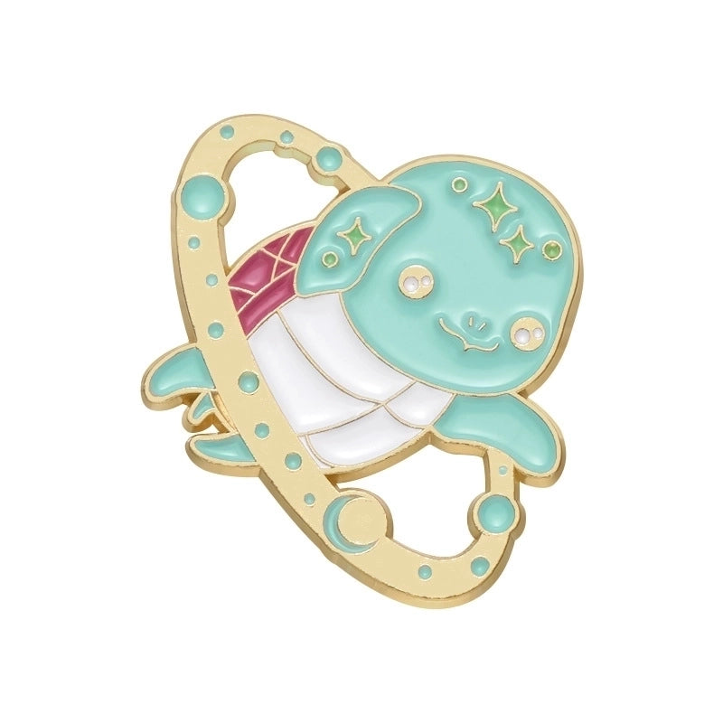 Cartoon Style Snake Shark Alloy Stoving Varnish Plating Unisex Brooches