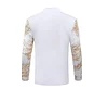 2024/2025 Real Madrid Royal White print special edition Half-Pull Training Suit Football Shirt 1:1 Thai Quality Set