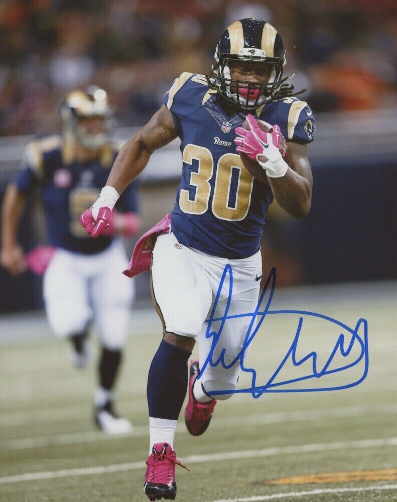 Todd Gurley Autographed Signed 8x10 Photo Poster painting ( Rams ) REPRINT