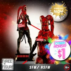 pornhint Pornhint Red Devil Girl NSFW +18 3D Print File STL, 3D Printable STL File, Fan Art Model for Cosplay & Collectibles Stl, Devil Movie Woman Stl File NSFW