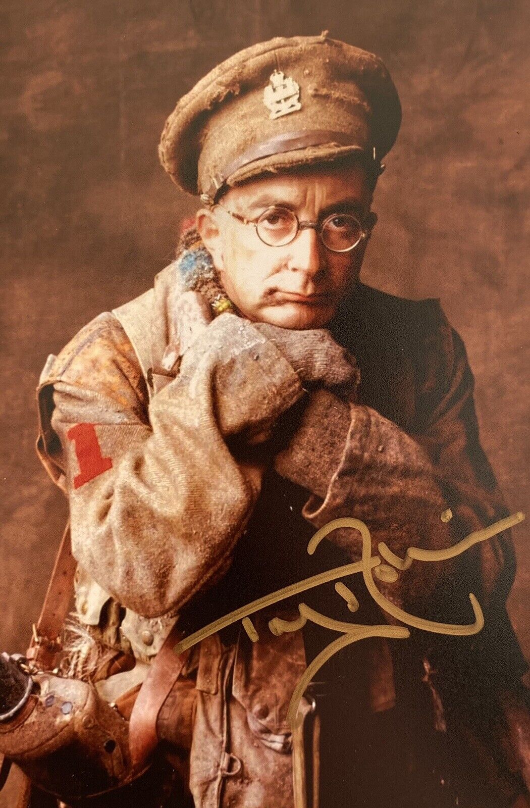 Sir Tony Robinson Genuine Hand Signed Blackadder Who 6X4 Photo Poster painting 3