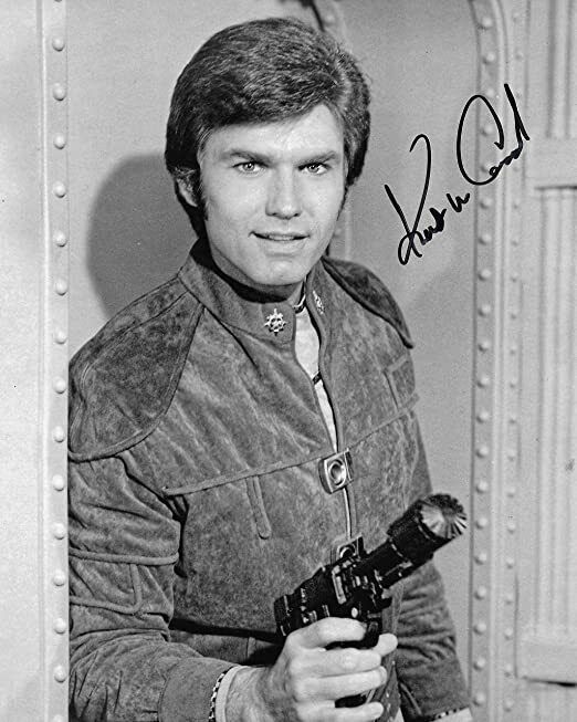 Kent McCord Galactica 1980 Original Autographed 8X10 Photo Poster painting #2