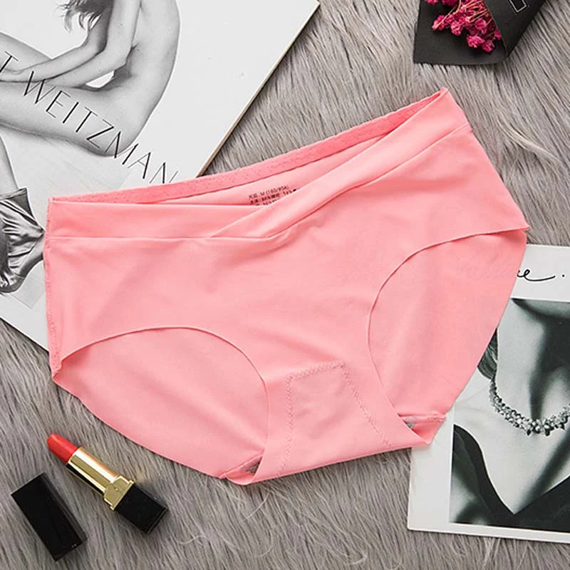 Meet'r Women Sexy Lingerie Low-waist Panties Sameless Breathable Underwear Comfort Solid Lingerie Intimates High Quality Panty