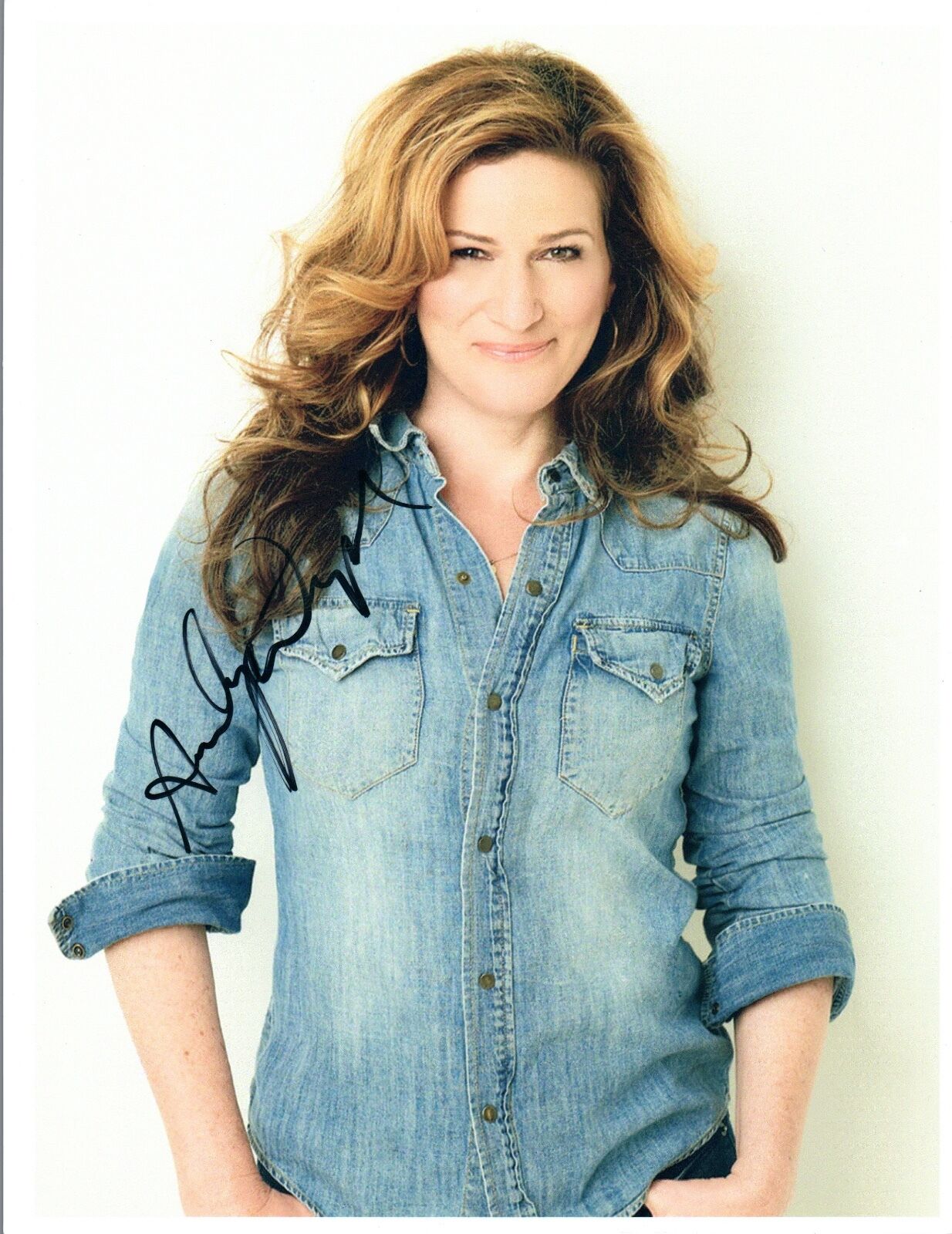 Ana Gasteyer Signed 8x10 Photo Poster painting Saturday Night Live SNL Suburgatory COA VD