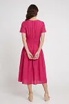 V-Neck Tiered Dress, Pink Flowy Outfits, Guangzhou Garment Factory, Mature Women Fashion (30-60), Smart Casual Export Clothing