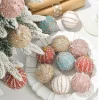 Colorful Shimmer Hanging Balls Christmas Tree Decor