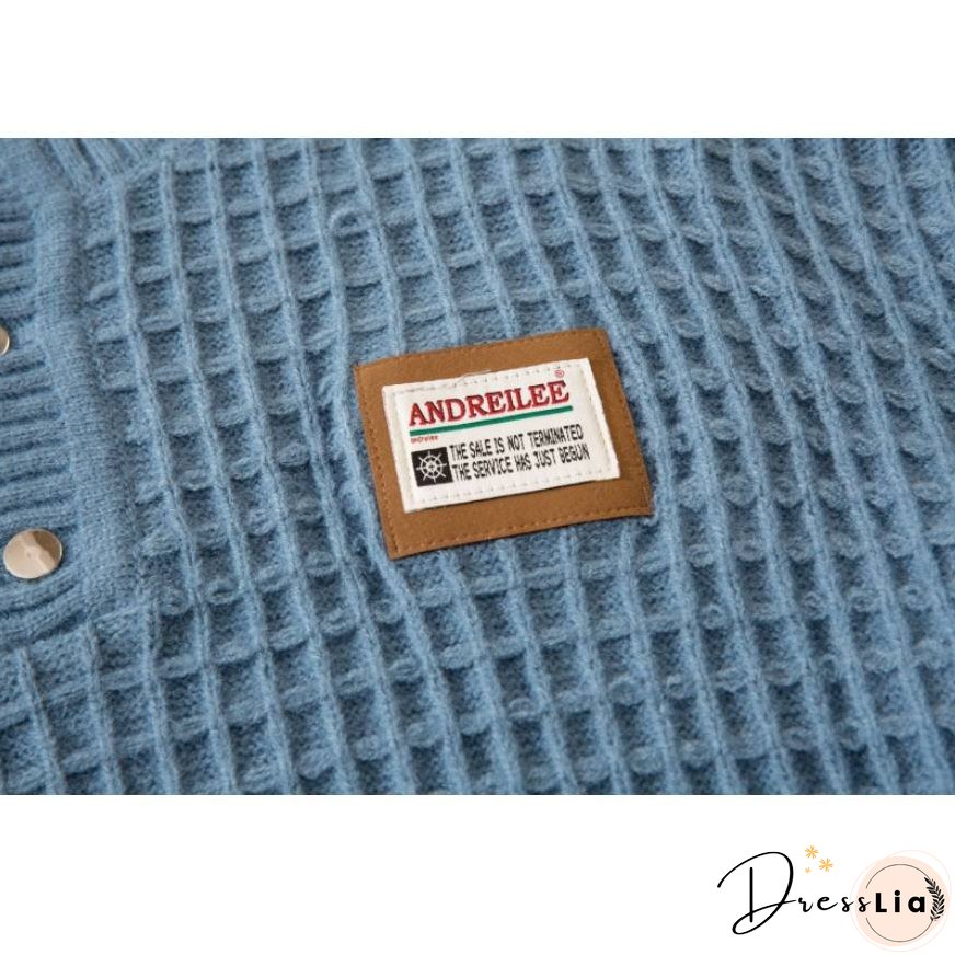 Label Textured Turtleneck Sweater