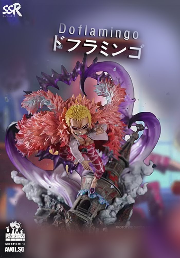 WCF Scale Yasha of the Sky Donquixote Doflamingo - ONE PIECE Resin Statue - ssR Studios [Pre-Order]-shopify