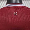 Joyfball 2025/2026 Player Version West Ham United Home Football Shirt 1:1 Thai Quality（The player version jersey is a bit tight, please pay attention to the size selection）