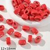 Red Serie Ceramic Beads DIY Bracelet Necklace Accessories