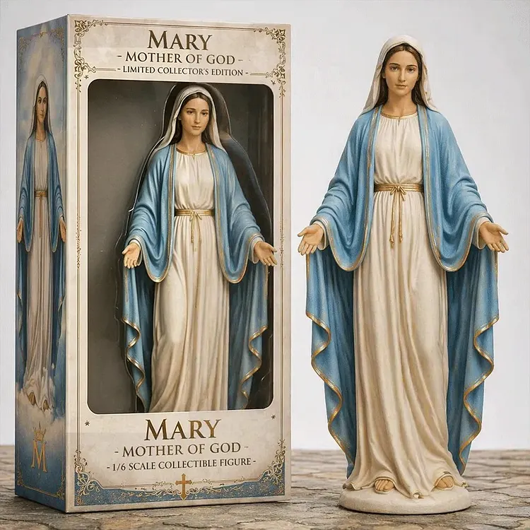 ✝️Limited Edition Virgin Mary Collectible Figure &ndash; A Sacred Keepsake of Faith & Grace 