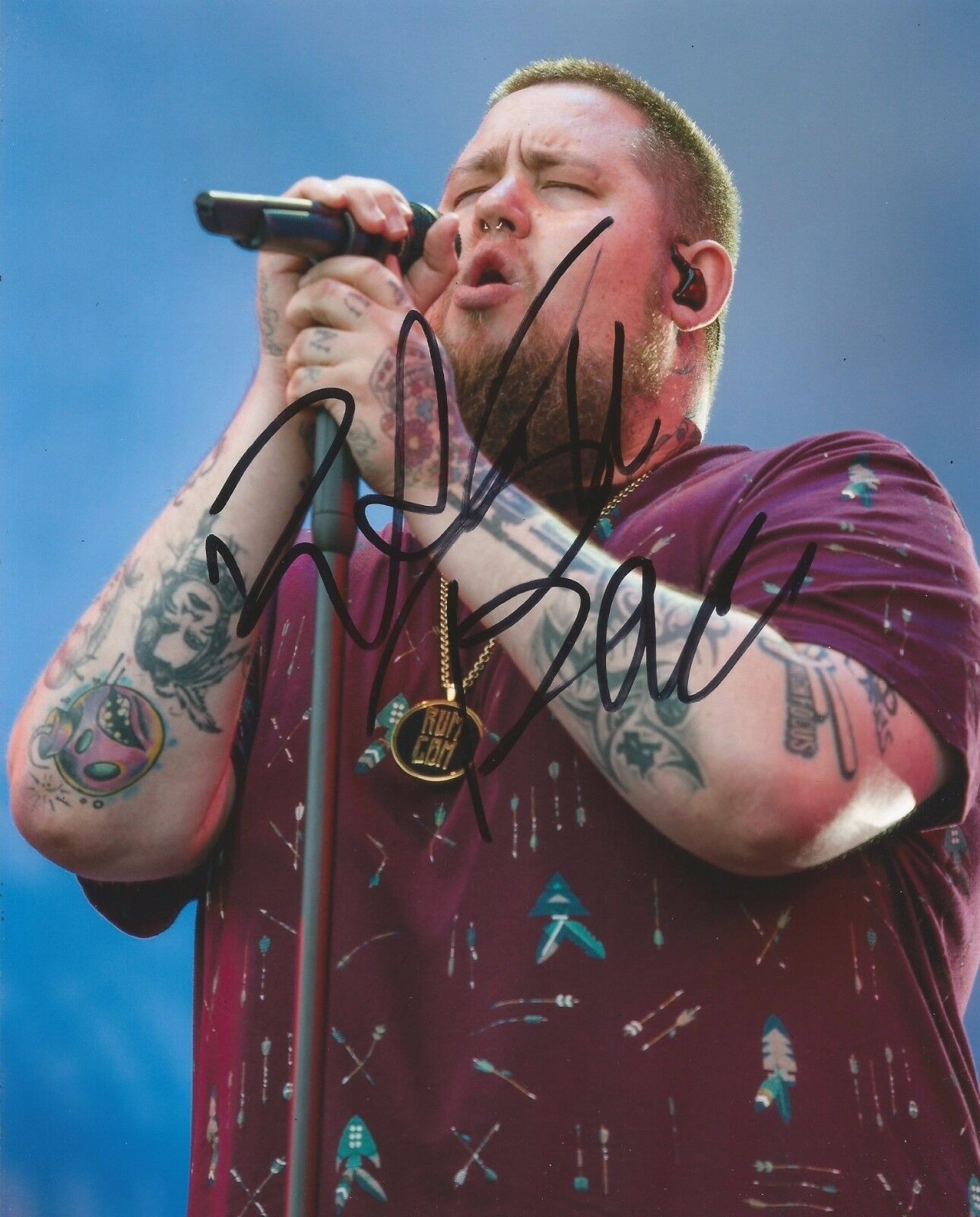 Rag 'N' Bone Man Signed 10x8 Photo Poster painting AFTAL