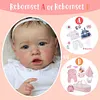 [Heartbeat💖 & Sound🔊] Realistic Reborn Baby Toddlers Girl Ellis 20'' Lifelike Awake Reborn Baby Doll with Painted Hair - RBBI-Myrebornbabydoll&reg; Myrebornbabydoll&reg;
