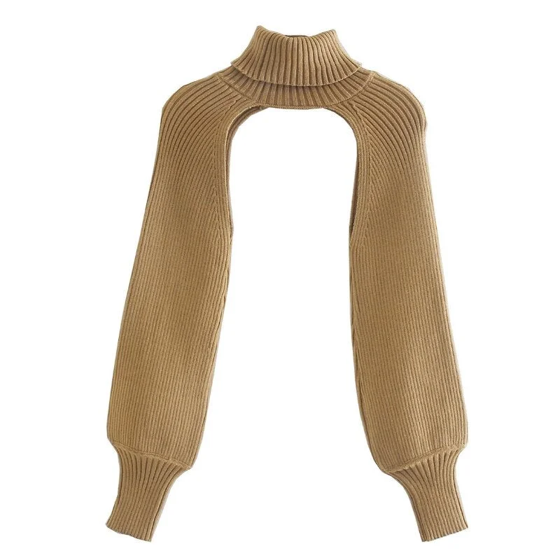 Women Turtleneck Long Sleeve Knitting Sweater Casual Femme Chic Design Pullover High Street Lady Tops SW886
