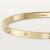 CARTIER LOVE BRACELET, SMALL MODEL, 10 DIAMONDS