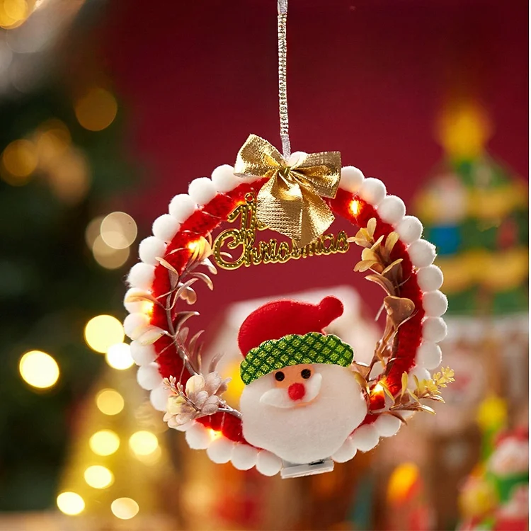 🌺DIY Christmas Wreath Material Kit - Enjoy The Fun Of Making🫲