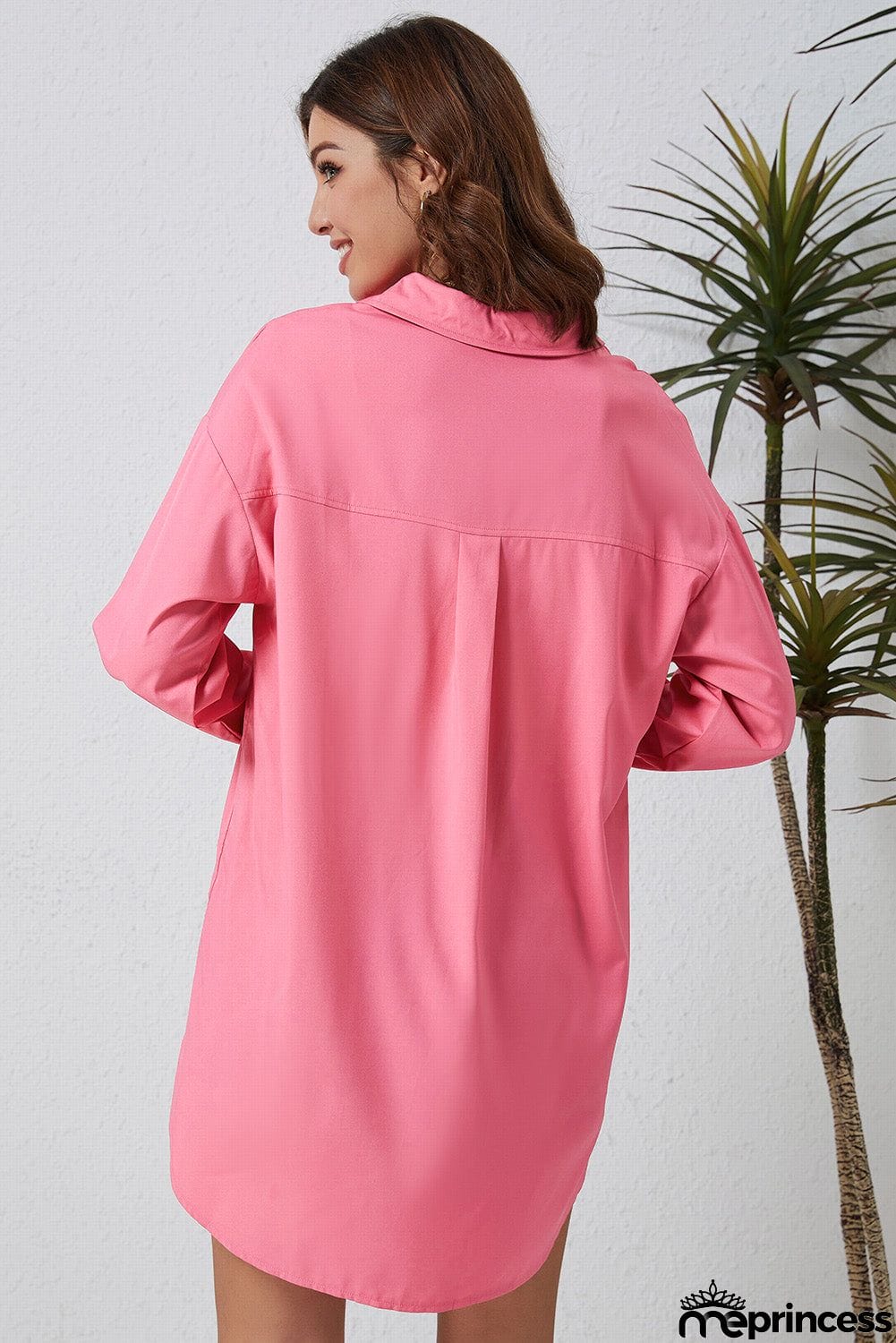 Dropped Shoulder Longline Shirt