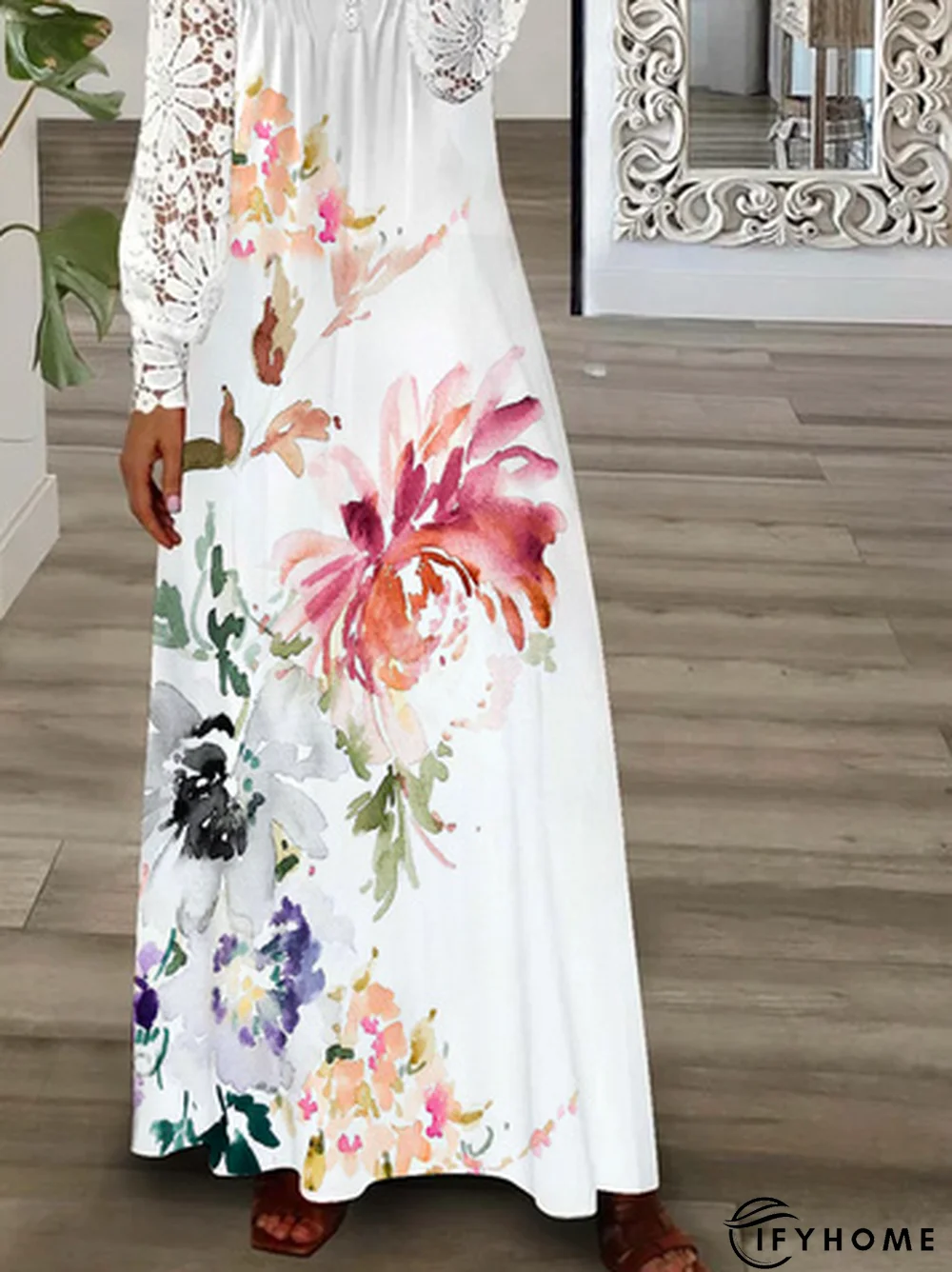 Loose Floral Casual Dress | IFYHOME