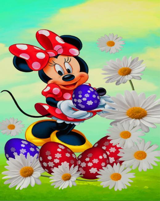 

Minnie Mouse – Paint By Numbers - 40*50CM, 501 Original