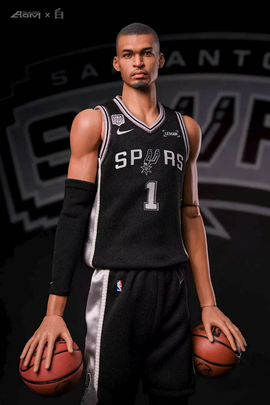 Wembanyama フィギュア サンアントニオ・スパーズ NBA McFarlane