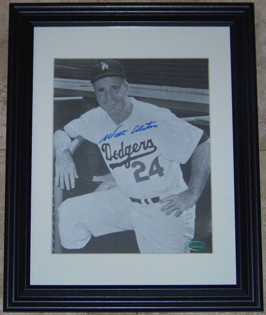 CLEARANCE SALE! Walt Alston Signed Autographed 8x10 Baseball Photo Poster painting SGC COA!