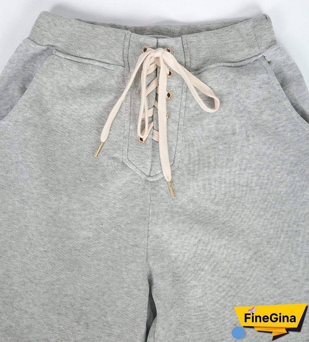 Key to Our Heart Grey Hoodie and Jogger Set