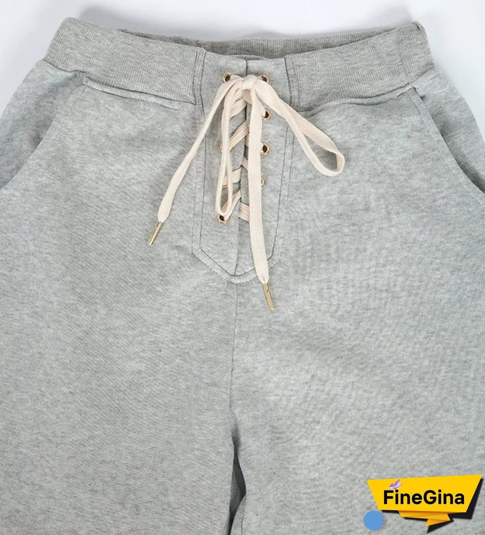 Key to Our Heart Grey Hoodie and Jogger Set