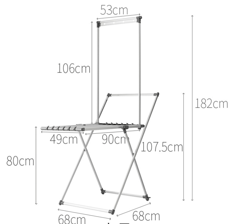 Tendedero grande para lavadero multifuncional