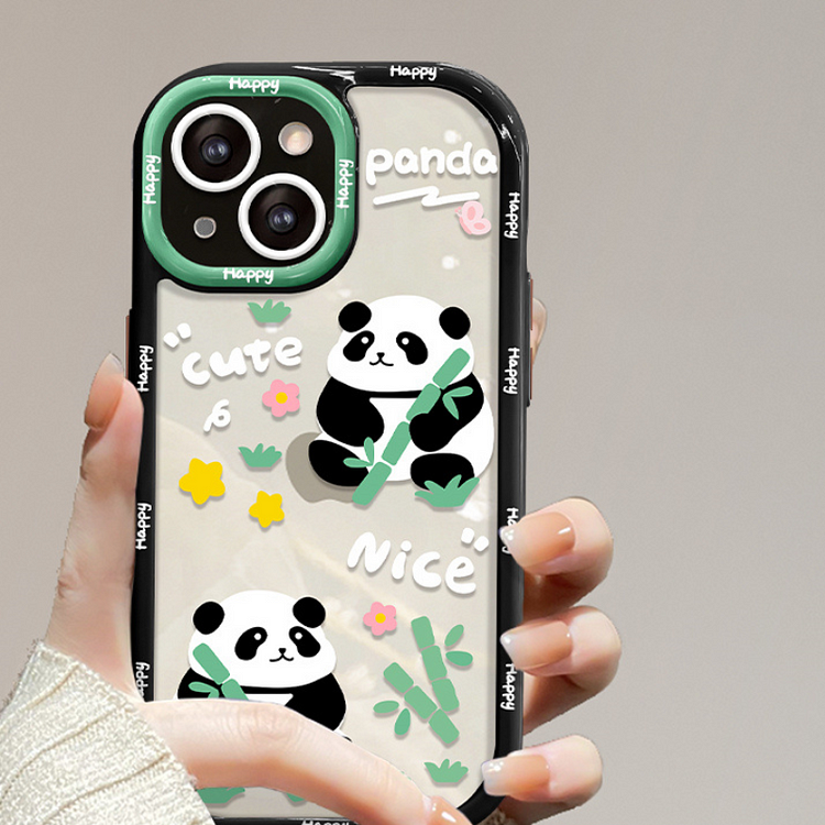 Cute Cartoon Panda Phone Case