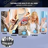 Wearslim Power Auto Start Spinner Gyroscopic Wrist and Forearm Exerciser Strengthener, Gyro Ball with Dynamic LED Lighting - Advance Level