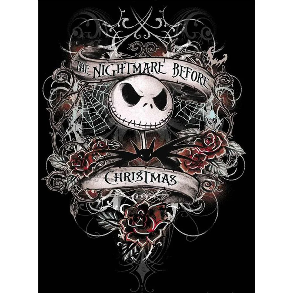 Diamond Painting - Full Square Drill - The Nightmare Before Christmas(20*30 - 50*70cm)