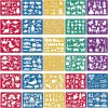 (US Local)30 Pieces Drawing Stencils Tool Set Drawing Templates for Drawing and Painting