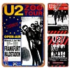 3PCS U2 - Ensemble de panneaux en m&eacute;tal(20*30cm/30*40cm) - Musique