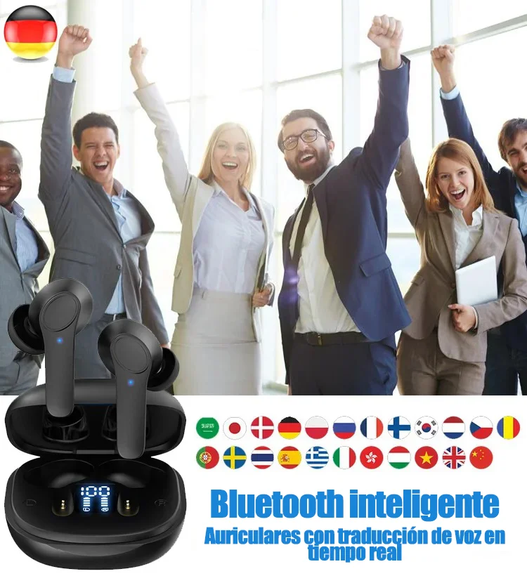 Auriculares Bluetooth Smart Voice con traducción en tiempo real