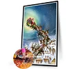 (40*60cm)Santa Claus - Full Round Drill Diamond Painting