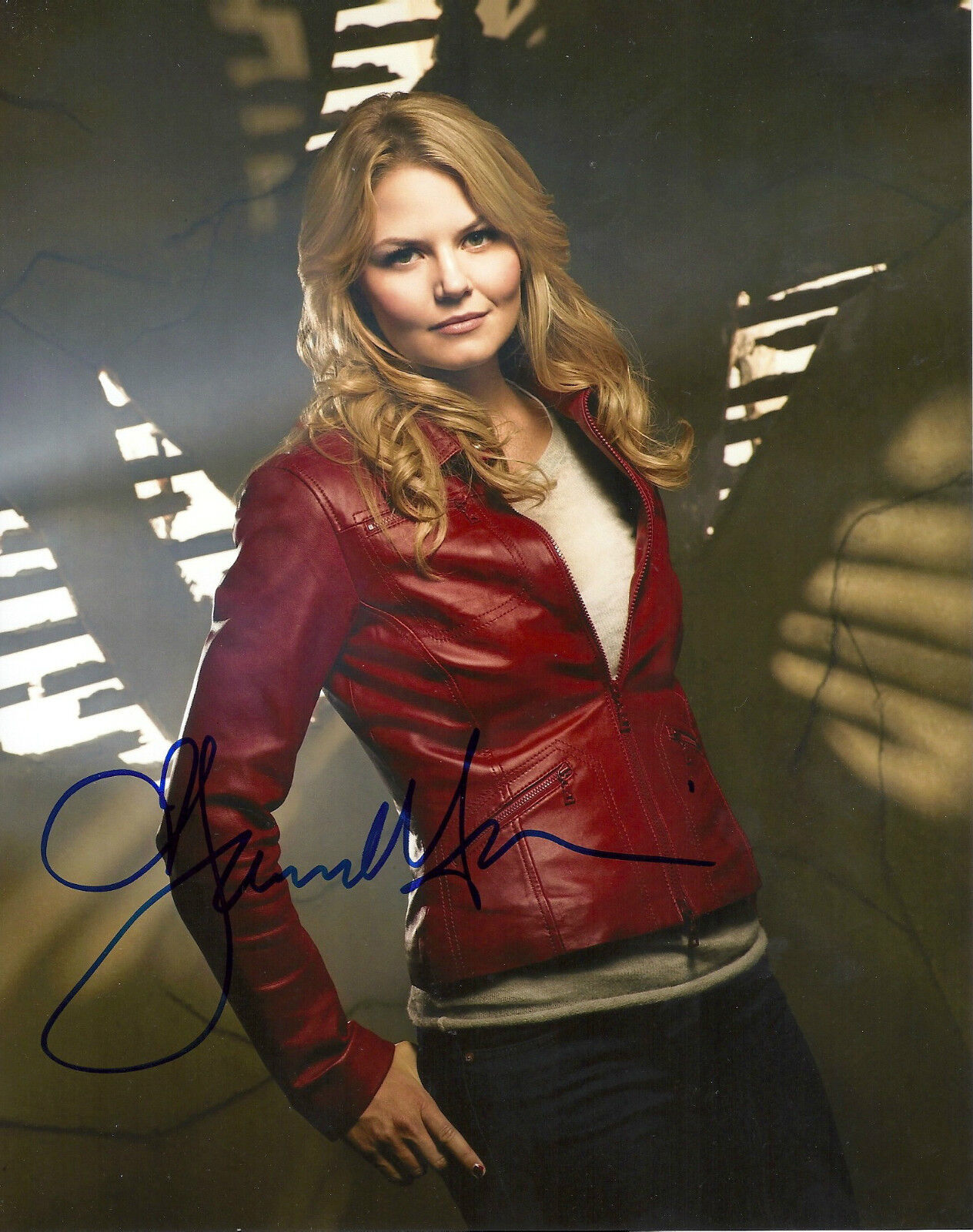 JENNIFER MORRISON ONCE UPON A TIME SIGNED 8X10 PICTURE *PROOF 4