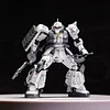 New GTO Zaku II mass-produced Char's special machine, new HG assembly model with stand