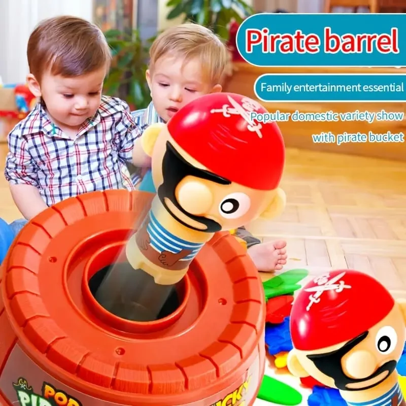 🔥 Pirate Barrel Spoof Toys Party Funny Games
