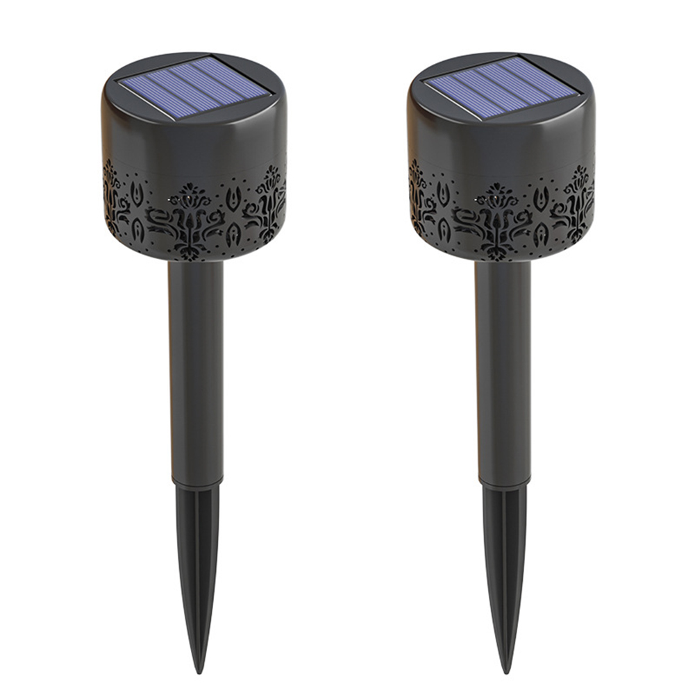 

2pcs LED Solar Lawn Light Lighting Control Ground Lamp Outdoor Garden Decor, 501 Original