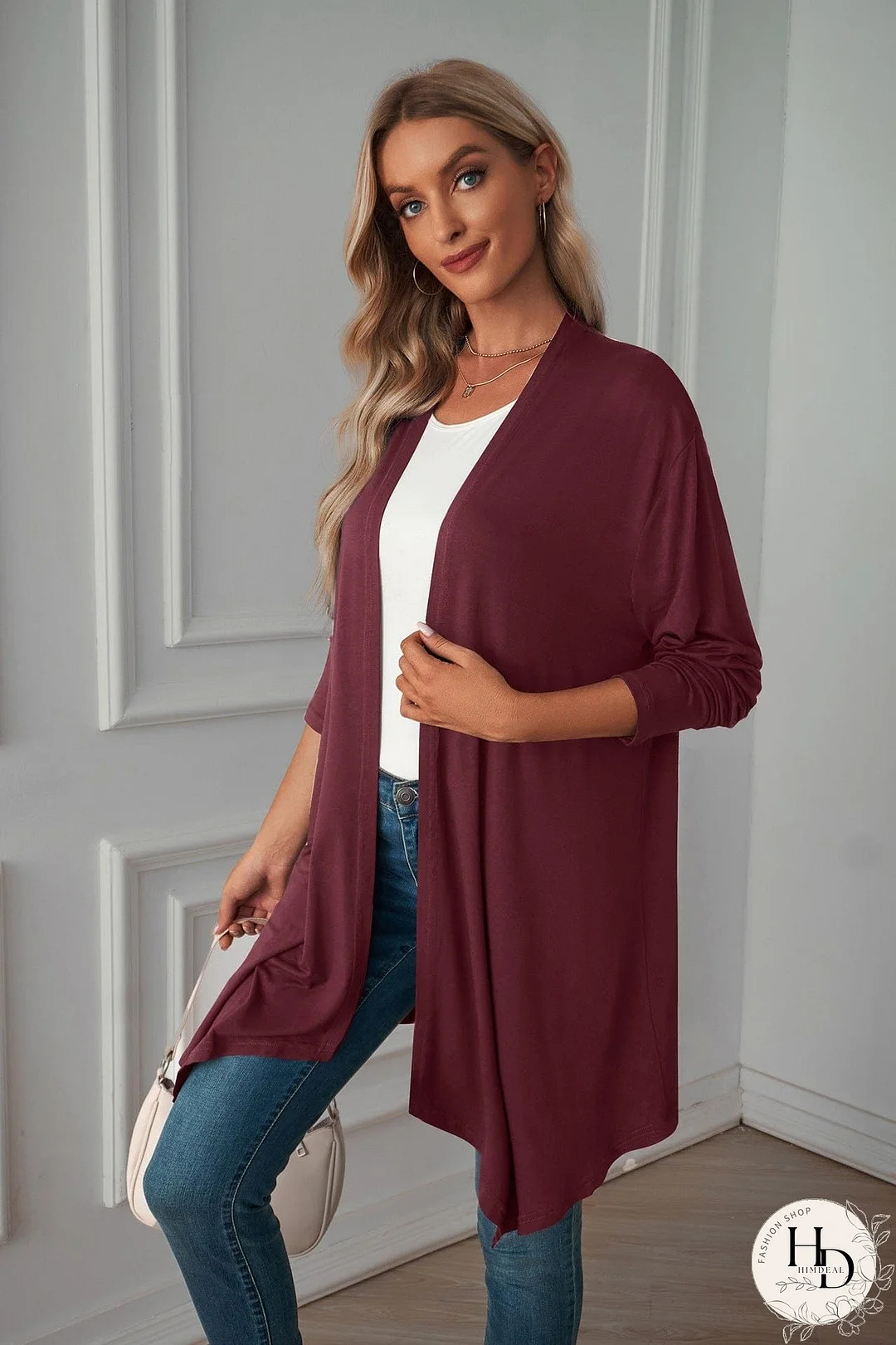 Warm Plaid Shirt Jacket for Fall