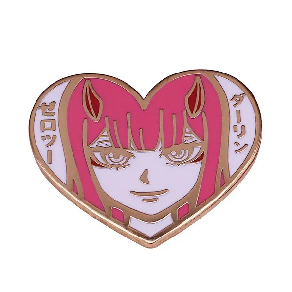 Foto del pin Corazón de demonio kawaii