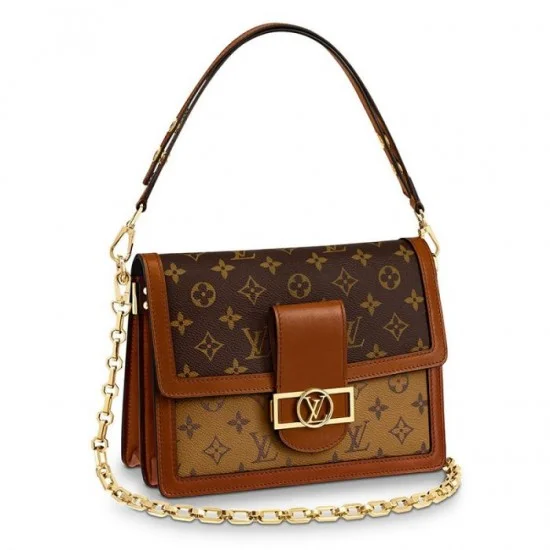 Louis Vuitton Monogram Leather Dauphine Pop MM Shoulder Bag, Louis Vuitton  Handbags
