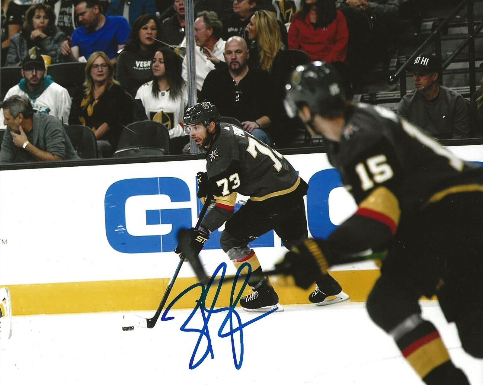 Brandon Pirri signed Las Vegas Golden Knights 8x10 Photo Poster painting autographed 5