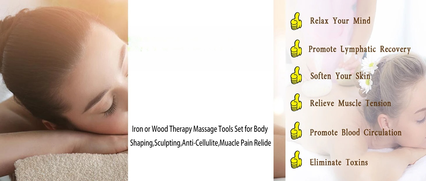 Likron Watches Wooden Mushroom Massager Tool for Body Sculpting