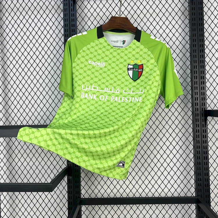 Fans 25/26 Deportivo Palestino Green Goalkeeper Jersey