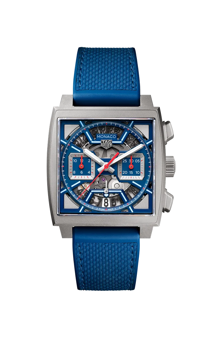 TAG HEUER MONACO CHRONOGRAPH Automatic Chronograph, 39 mm, Titanium CBL2182.FT6235【Free Shipping】