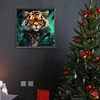 Diamond Painting -DIY Round Drill Anthropomorphic Tiger(40x40 CM)